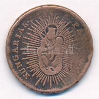 1766. Rézdénár "Mária Terézia / zárt korona" T:3 Huszár: 1756., Unger III.: 1278