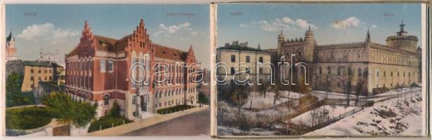 Lublin. Wysawnictwo Wl. Poniatowskiego w Lublinie - Leporello postcard booklet with 10 postcards