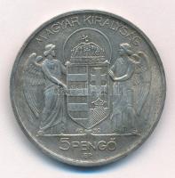 1939. 5P Ag "Horthy balra" T:1-,2 patina
Adamo P8.1