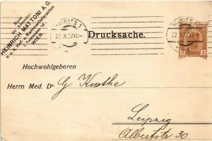 1907 Brunnenverwaltung der Srebrenicaer Guber Quelle Bosnien, Arsen-Eisenwasser. Heinrich Mattoni / ...