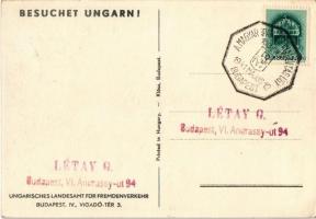 Besuchet Ungarn! Ungarisches Landesamt für Fremdenverkehr / Magyar turisztikai reklám. Klösz / adver...