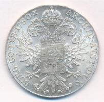 Ausztria 1780SF Tallér Ag "Mária Terézia" utánveret T:1- patina Austria 1780SF Thaler Ag &...
