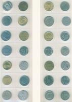 Nagyon változatos jó világpénz tétel, régi és új, sok tengerentúllal, benne 3. Birodalom, 958db fémp...