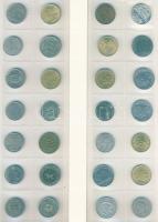 Nagyon változatos jó világpénz tétel, régi és új, sok tengerentúllal, benne 3. Birodalom, 958db fémp...