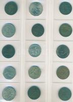 Nagyon változatos jó világpénz tétel, régi és új, sok tengerentúllal, benne 3. Birodalom, 958db fémp...