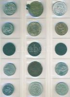 Nagyon változatos jó világpénz tétel, régi és új, sok tengerentúllal, benne 3. Birodalom, 958db fémp...