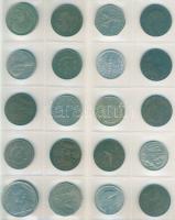 Nagyon változatos jó világpénz tétel, régi és új, sok tengerentúllal, benne 3. Birodalom, 958db fémp...