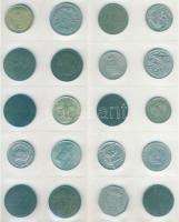 Nagyon változatos jó világpénz tétel, régi és új, sok tengerentúllal, benne 3. Birodalom, 958db fémp...