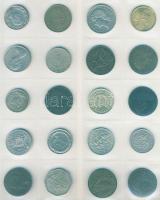 Nagyon változatos jó világpénz tétel, régi és új, sok tengerentúllal, benne 3. Birodalom, 958db fémp...