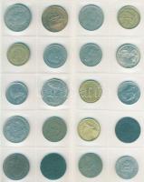 Nagyon változatos jó világpénz tétel, régi és új, sok tengerentúllal, benne 3. Birodalom, 958db fémp...
