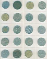 Nagyon változatos jó világpénz tétel, régi és új, sok tengerentúllal, benne 3. Birodalom, 958db fémp...