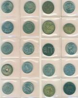 Nagyon változatos jó világpénz tétel, régi és új, sok tengerentúllal, benne 3. Birodalom, 958db fémp...