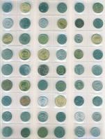 Nagyon változatos jó világpénz tétel, régi és új, sok tengerentúllal, benne 3. Birodalom, 958db fémp...