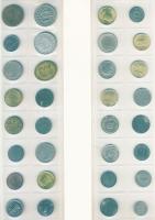 Nagyon változatos jó világpénz tétel, régi és új, sok tengerentúllal, benne 3. Birodalom, 958db fémp...