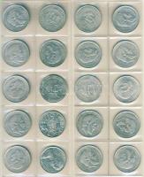 Nagyon változatos jó világpénz tétel, régi és új, sok tengerentúllal, benne 3. Birodalom, 958db fémp...