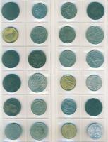 Nagyon változatos jó világpénz tétel, régi és új, sok tengerentúllal, benne 3. Birodalom, 958db fémp...