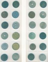 Nagyon változatos jó világpénz tétel, régi és új, sok tengerentúllal, benne 3. Birodalom, 958db fémp...