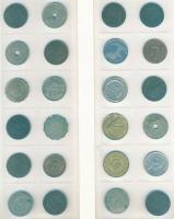 Nagyon változatos jó világpénz tétel, régi és új, sok tengerentúllal, benne 3. Birodalom, 958db fémp...