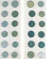 Nagyon változatos jó világpénz tétel, régi és új, sok tengerentúllal, benne 3. Birodalom, 958db fémp...