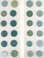 Nagyon változatos jó világpénz tétel, régi és új, sok tengerentúllal, benne 3. Birodalom, 958db fémp...