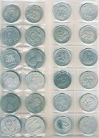 Nagyon változatos jó világpénz tétel, régi és új, sok tengerentúllal, benne 3. Birodalom, 958db fémp...