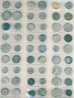 Nagyon változatos jó világpénz tétel, régi és új, sok tengerentúllal, benne 3. Birodalom, 958db fémp...