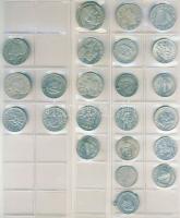 Nagyon változatos jó világpénz tétel, régi és új, sok tengerentúllal, benne 3. Birodalom, 958db fémp...