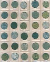 Nagyon változatos jó világpénz tétel, régi és új, sok tengerentúllal, benne 3. Birodalom, 958db fémp...
