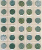 Nagyon változatos jó világpénz tétel, régi és új, sok tengerentúllal, benne 3. Birodalom, 958db fémp...