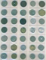 Nagyon változatos jó világpénz tétel, régi és új, sok tengerentúllal, benne 3. Birodalom, 958db fémp...