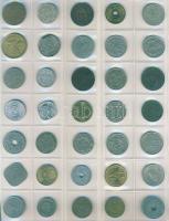 Nagyon változatos jó világpénz tétel, régi és új, sok tengerentúllal, benne 3. Birodalom, 958db fémp...
