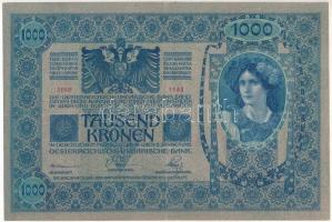 1902. 1000K felülbélyegzés nélkül T:III Adamo SK35