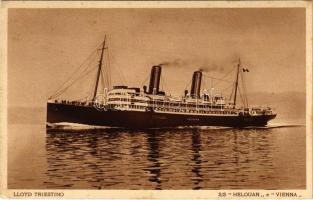 Lloyd Triestino. SS Helouan e Vienna / Italian ocean liner (EK)
