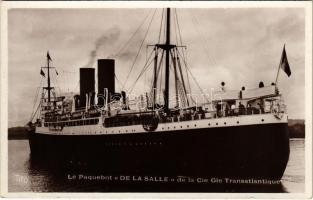 Le Paquebot De la Salle de la Cie Gle Transatlantique / French ocean liner