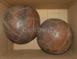 2 db nagyméretű medicin labda