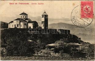 1911 Trabzon, Trébizonde, Trebizond; Sainte Sophie / Byzantine church (converted into a mosque). TCV card (EK)