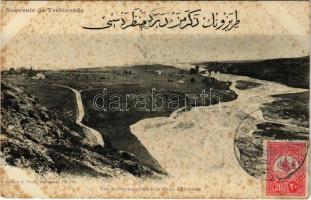 1911 Trabzon, Trébizonde, Trebizond; Vue de Deyrmen-Dere et la Route dErzeroum. TCV card (tiny pinhole)