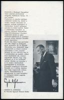 cca 1969 USA. Budapesti Nemzetközi Vásás amerikai pavilonjának prospektusa. A kiállítás témája: &quo...