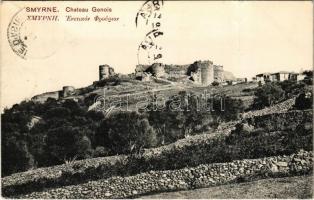 Izmir, Smyrne; Chateau Genois / castle (fa)