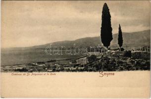 Izmir, Smyrne; Tombeau de St. Polycarpe et la Rade / tomb (EK)