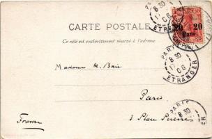 1906 Constantinople, Istanbul; Cimitiere de Scutari / cemtery (EB)