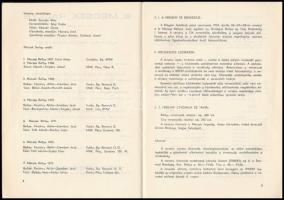 1974 8. Mecsek Rallye. Versenykiírás. Pécs, 1974. április 26-28. Pécs, Magyar Autóklub Baranya M. Sz...