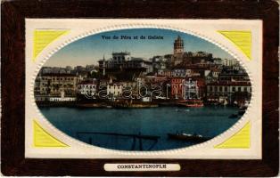 Constantinople, Istanbul; Vue de Péra et de Galata