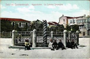 Constantinople, Istanbul; Hyppodrome, La Colonne Serpentine (EK)