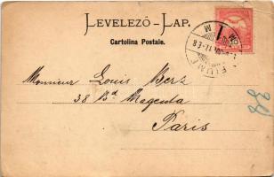 1900 Fiume, Rijeka; general view (szakadások / tears)