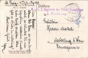 1917 Daheim. Kriegspostkarten von B. Wennerberg Nr. 3. / WWI German military art postcard, injured o...