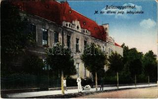 1930 Balassagyarmat, M. kir. állami polgári leányiskola. Kondor Sándor kiadása (EK)