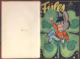1966 Füles évfolyam januártól júniusig bekötve, szép állapotban
