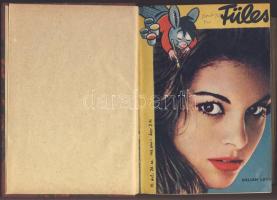 1962 Füles évfolyam júliustól decemberig bekötve, nagyon szép állapotban