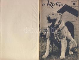 1966-68 A Kutya magazin bekötött évfolyama, nagyon szép állapotban